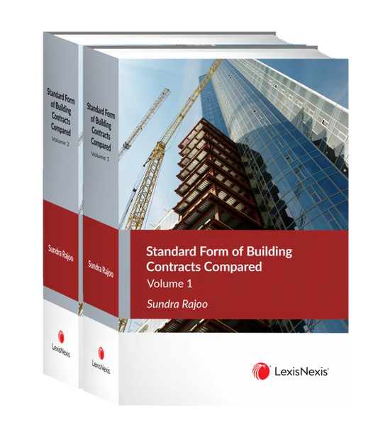 Standard Form of Building Contracts Compared - Datuk Professor Sundra Rajoo  - 2 Volumes (2021)