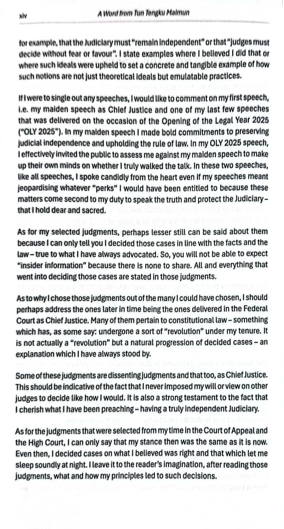 Behind The Gavel -  Tun Tengku Maimun BT Tuan Mat - 2025