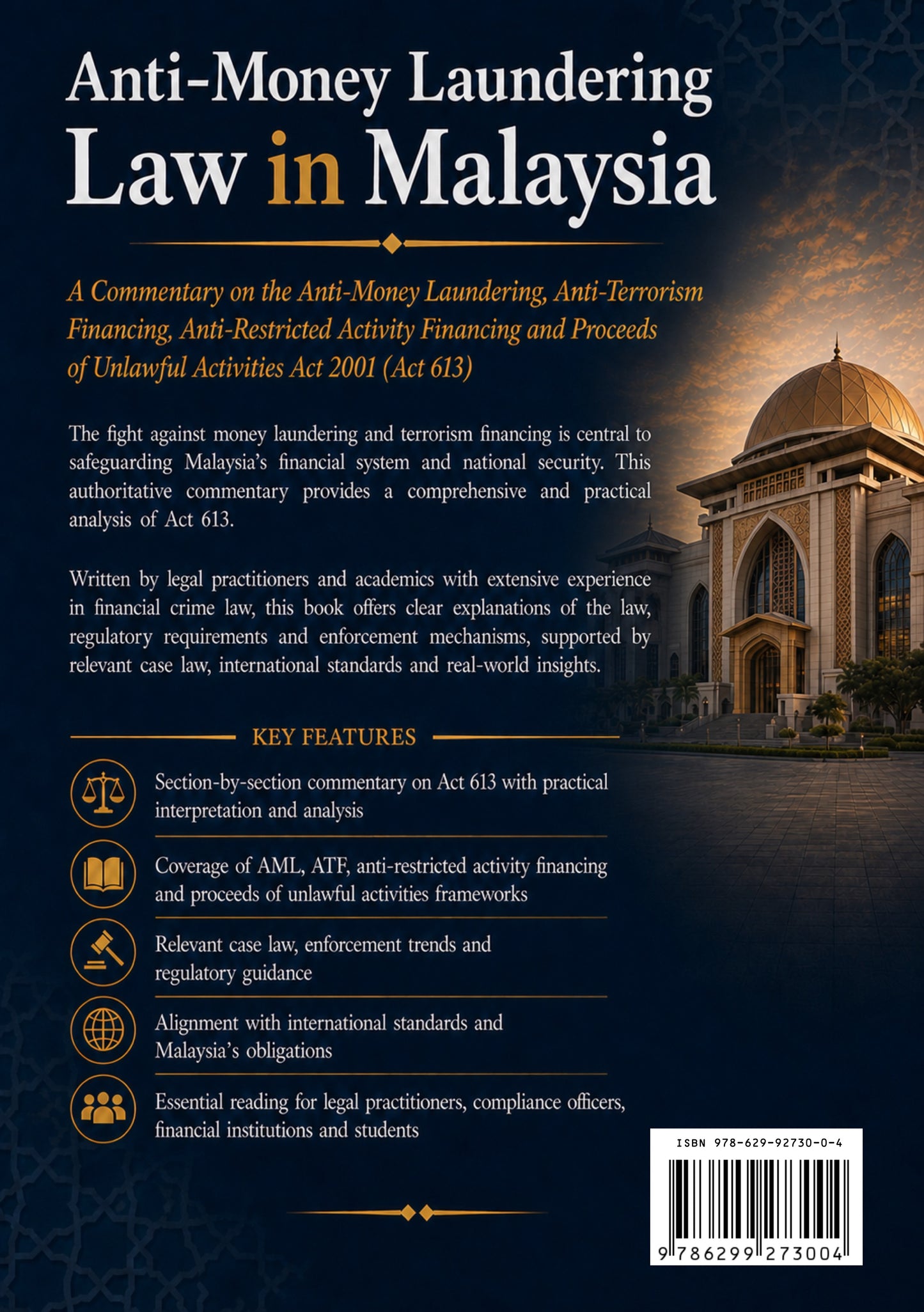 Anti-Money Laundering Law in Malaysia - by Dr Mohd Yazid Zul Kepli - 2026