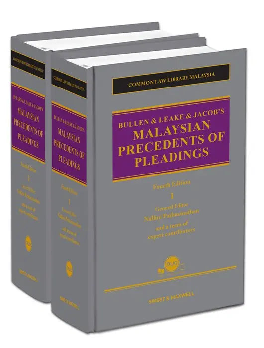 Bullen & Leake & Jacob’s Malaysian Precedents of Pleadings 4th Ed-2026