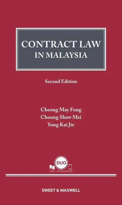Contract Law in Malaysia, 2nd Edition  - Cheong May Fong - 2025