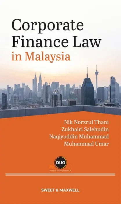 Corporate Finance Law in Malaysia - Nik Norzrul - 2025