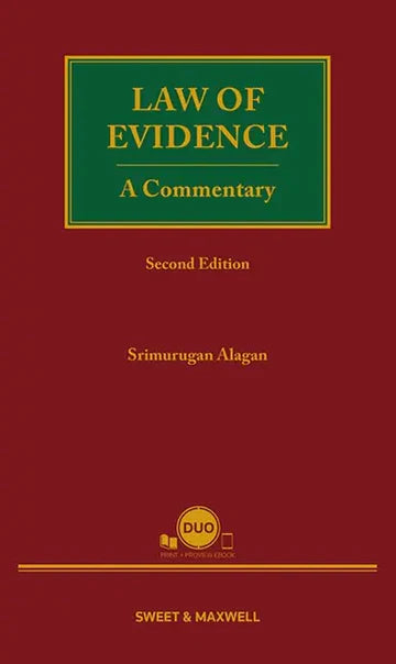 Law of Evidence: A Commentary - 2nd Edition by Srimurugan Alagan - 2026