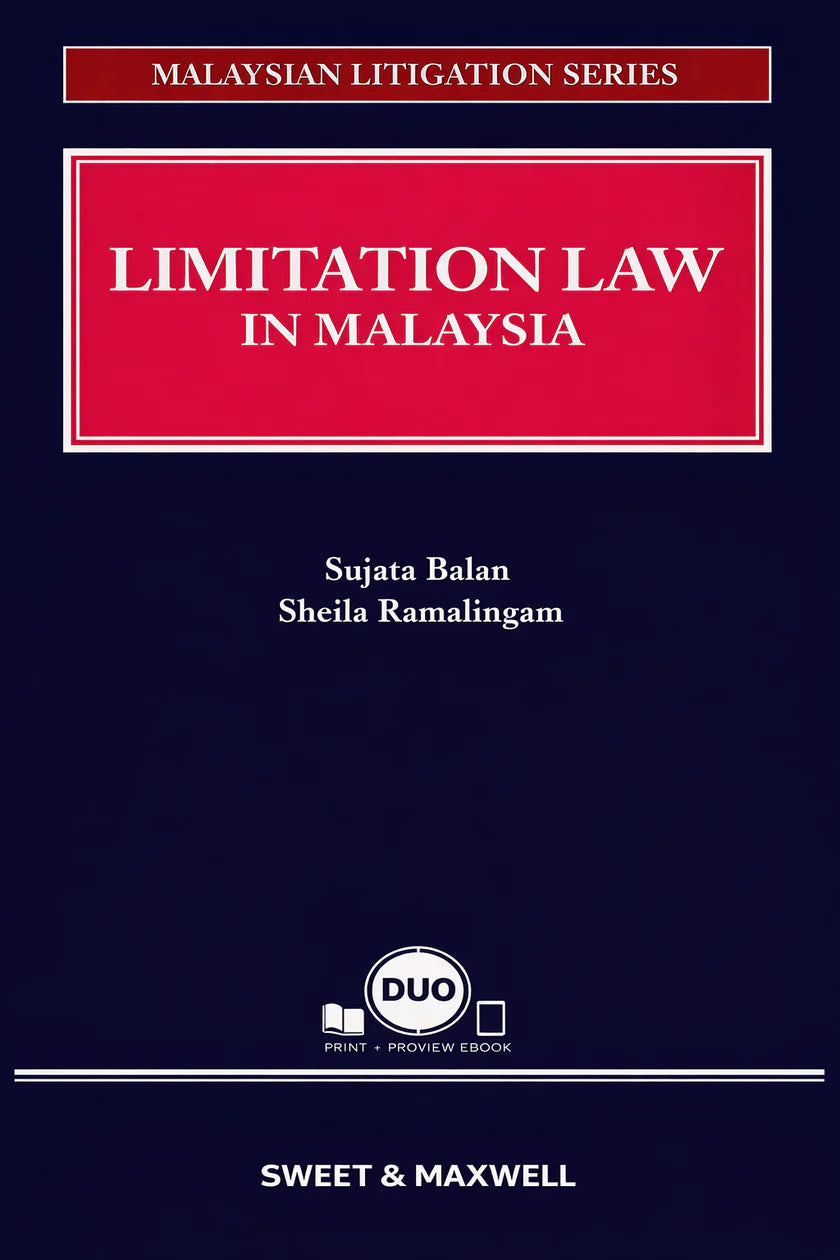 Limitation Law in Malaysia by Sujata Balan & Sheila Ramalingam -  2026