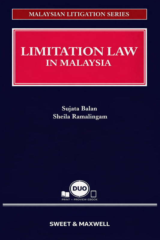 Limitation Law in Malaysia by Sujata Balan & Sheila Ramalingam -  2026