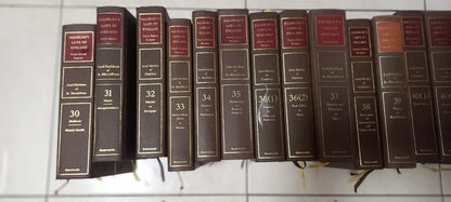 Halsbury's Laws of England – 4th & 5th Editions - Pre-Owned Set