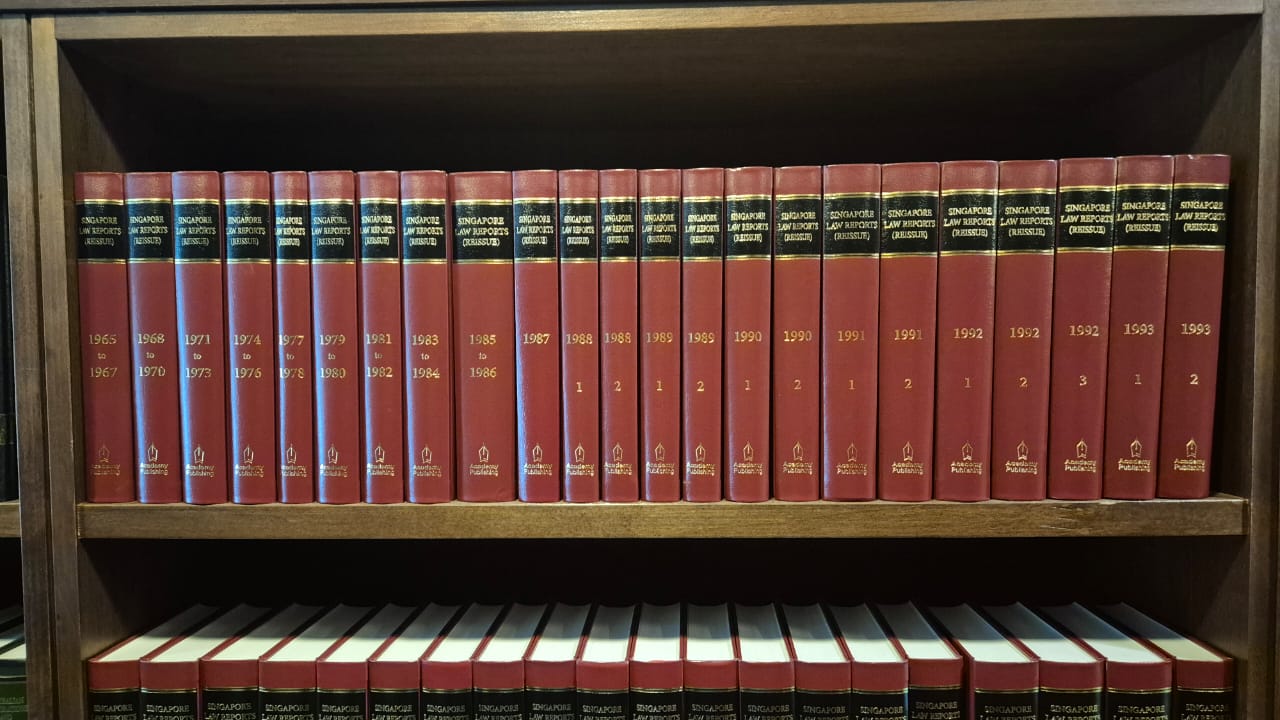 Singapore Law Reports - Pre Owned - 2003 - 2020