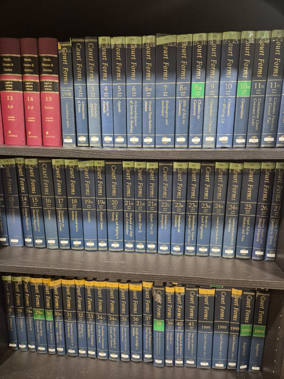 Atkin’s Court Forms – UK - Pre Owned
