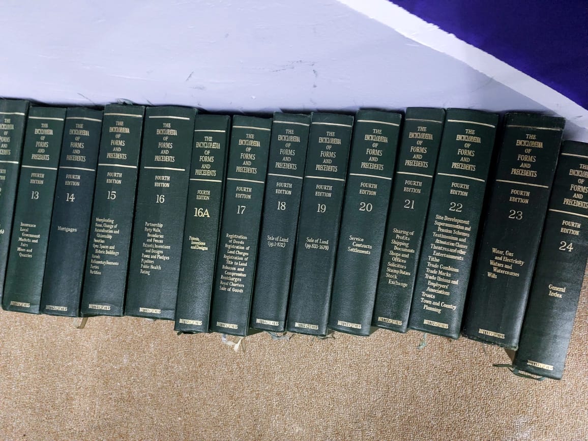 Encyclopaedia of Forms and Precedents – 4th & 5th Editions (UK) - Pre Owned