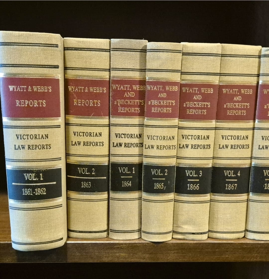 Victorian Law Reports - Pre Owned - 1870 - 1999
