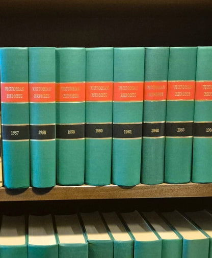 Victorian Law Reports - Pre Owned - 1870 - 1999