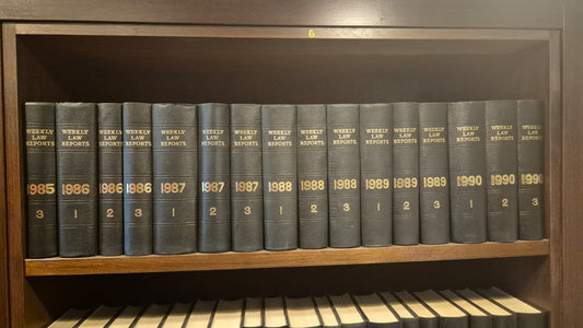 Weekly Law Reports - Pre Owned - 1953 - 2018