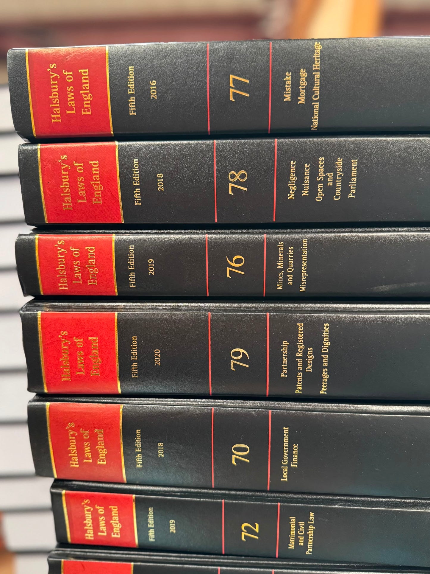 Halsbury's Laws of England – 4th & 5th Editions - Pre-Owned Set