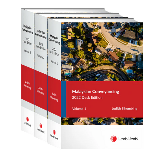 Malaysian Conveyancing, 2022 Desk Edition - Judith Sihombing (Consulting Editor) , Wong Hua Siong (Contributor) , Sarah Kambali (Contributor) , Andrew Davis (Contributor)